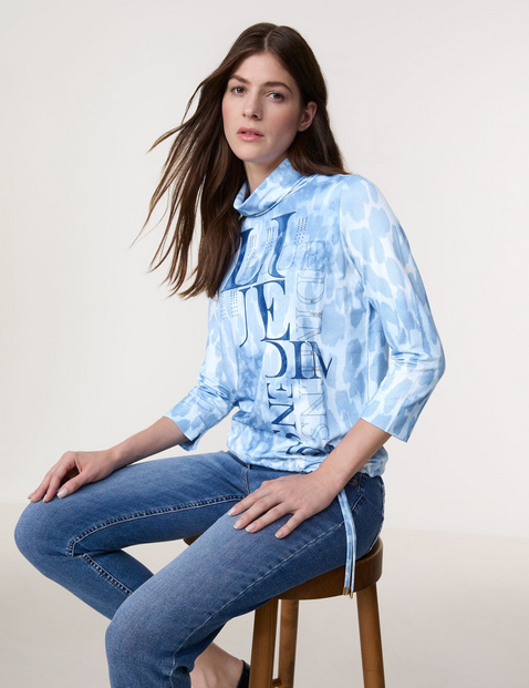 3/ 4 Arm Shirt mit Tunnelband