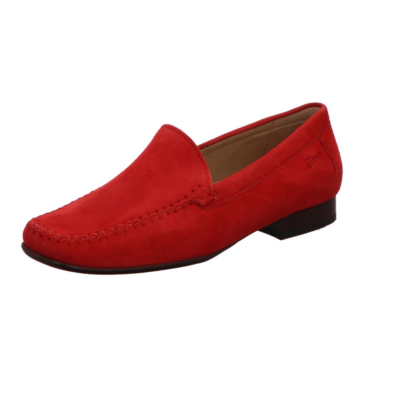 SIOUX Klassische Slipper rot