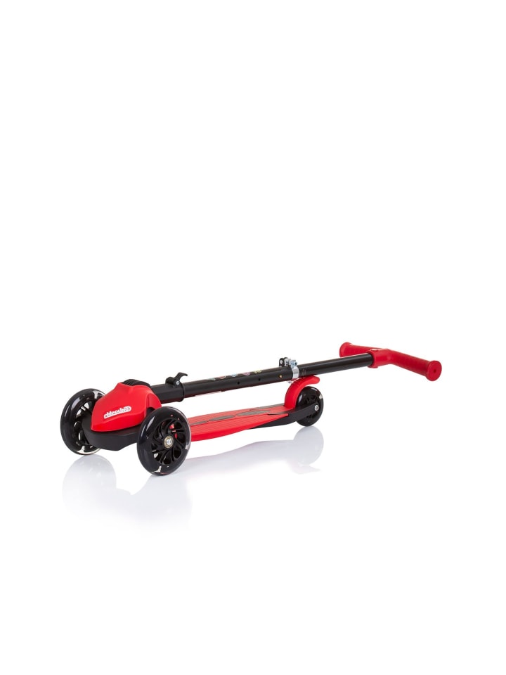 Chipolino Kinderroller Robby 3 LED-Räder in rot günstig kaufen onesize