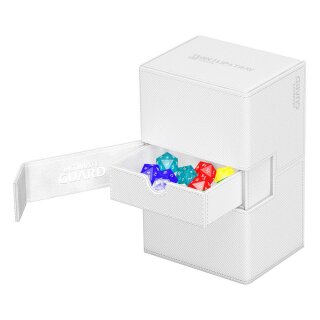 Ultimate Guard Twin Flip`n`Tray 160+ XenoSkin Monocolor - Weiß