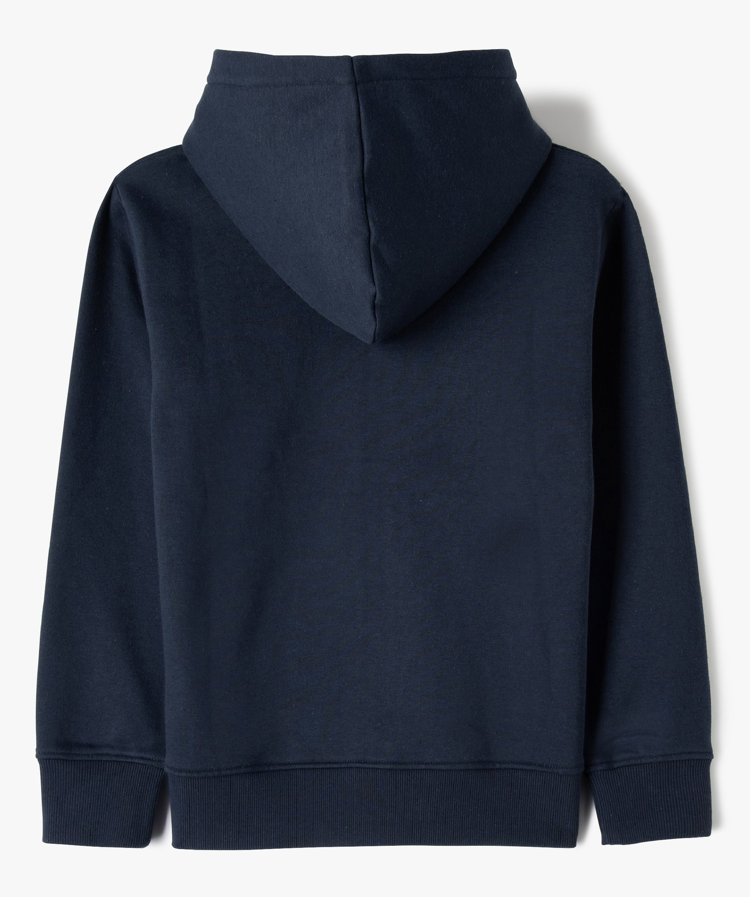 Sweat à capuche avec fermeture zippée Garçon marine | GEMO
