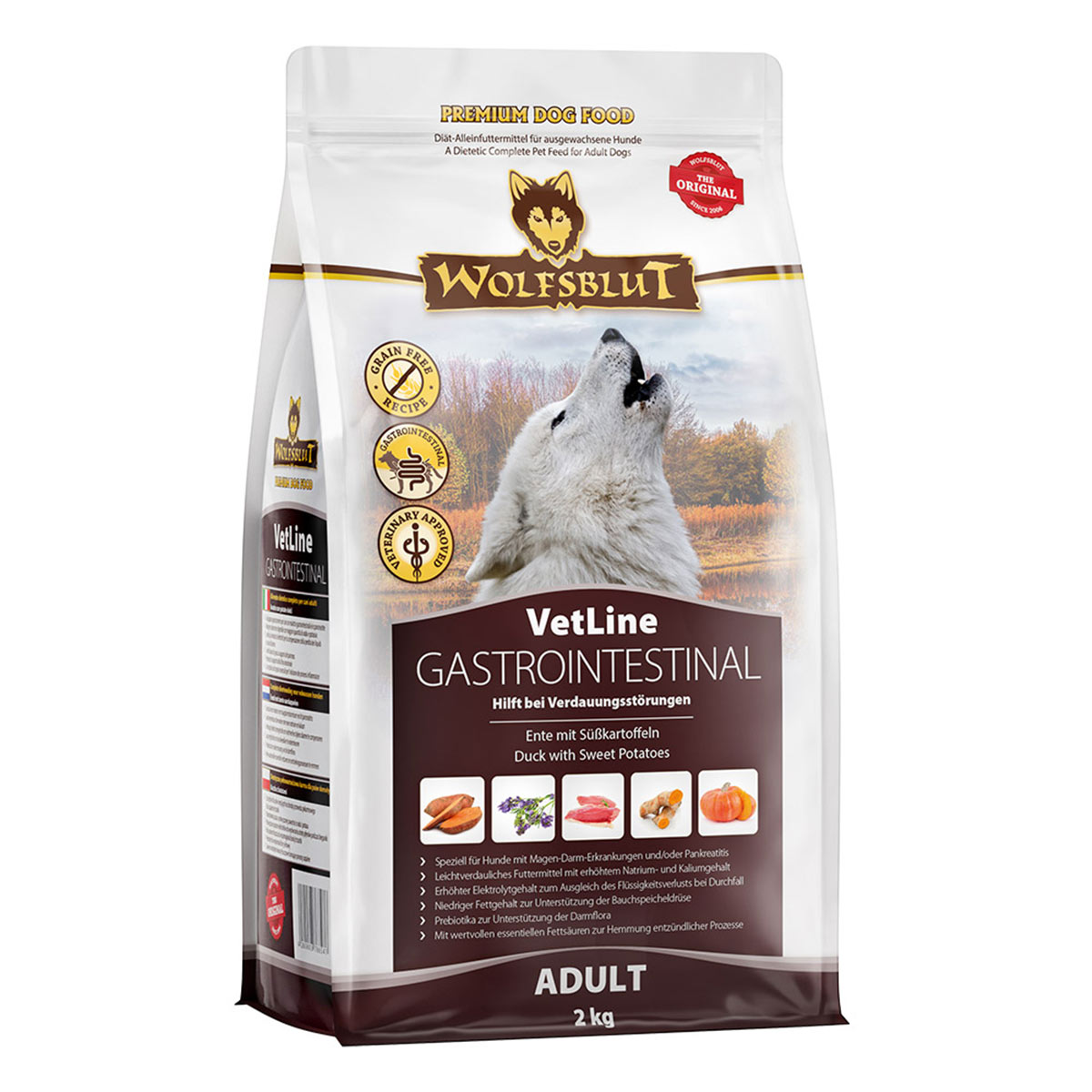 Wolfsblut VetLine Gastrointestinal Ente kaufen bei ZooRoyal