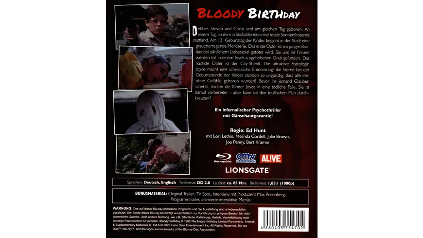 Bloody Birthday (Angst)