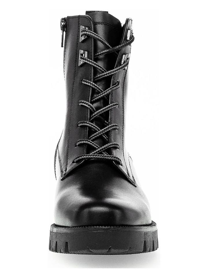 Gabor Leder-Boots in Schwarz günstig kaufen