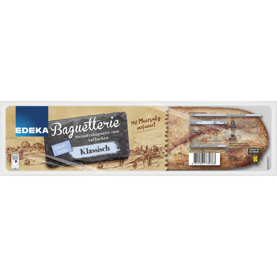 EDEKA Baguetterie Steinofenbaguette klassisch 250G