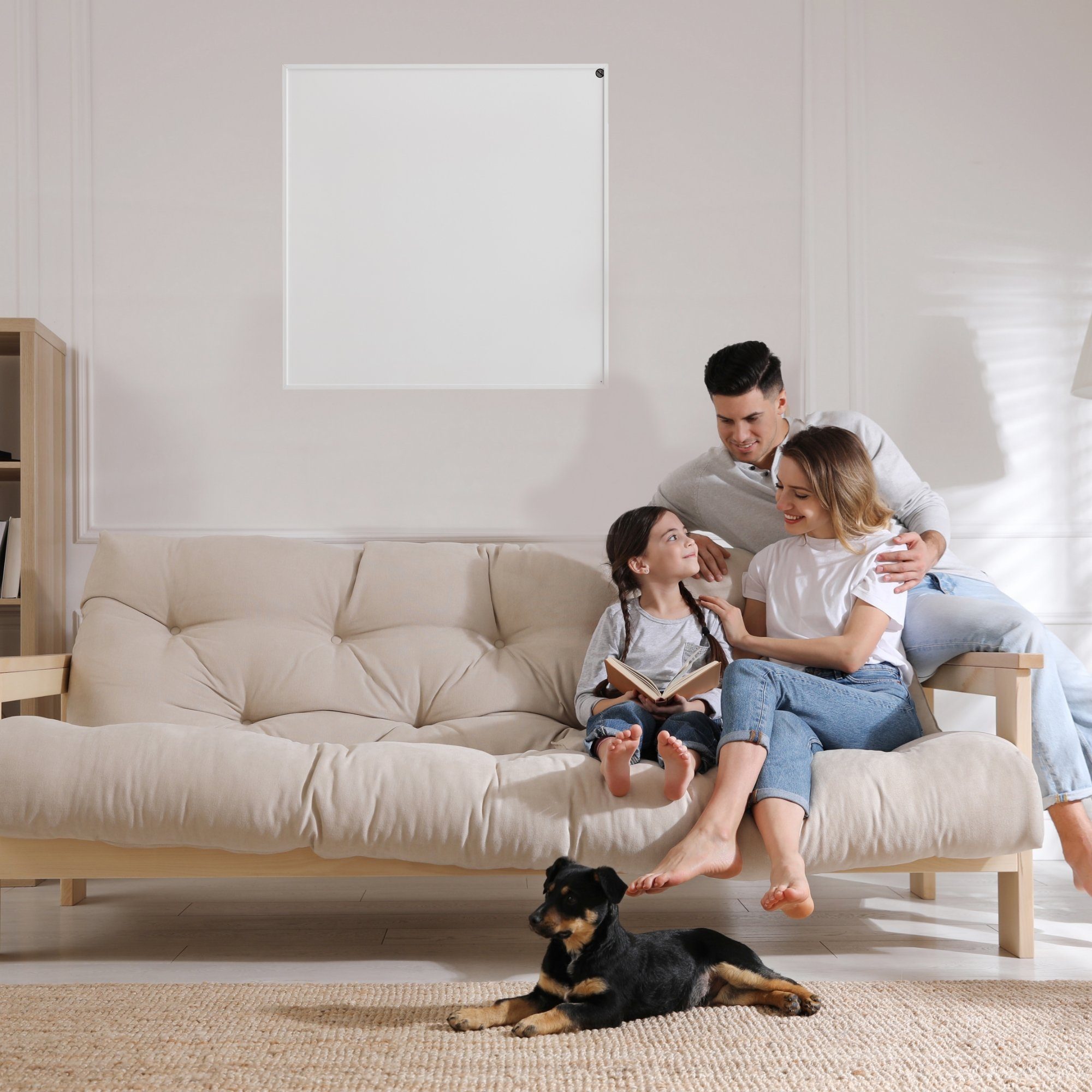 Arebos Infrarotheizung Wandheizung Elektroheizung Heizpaneel Flachheizung 350 W