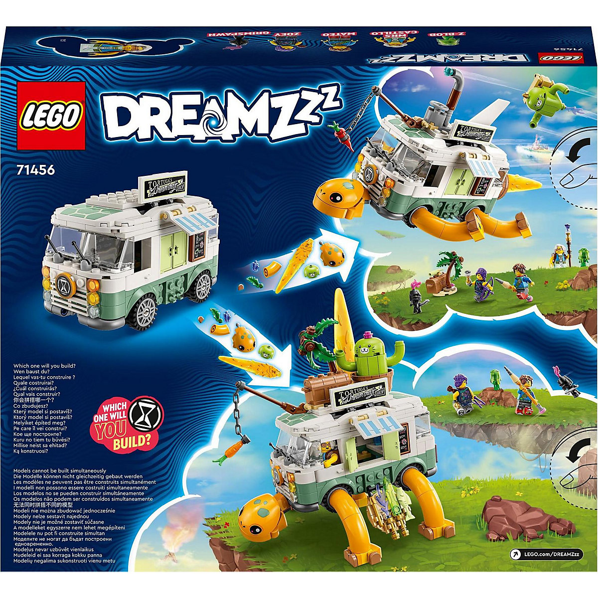 LEGO® Dreamzzz 71456 Mrs. Castillos Schildkrötenbus