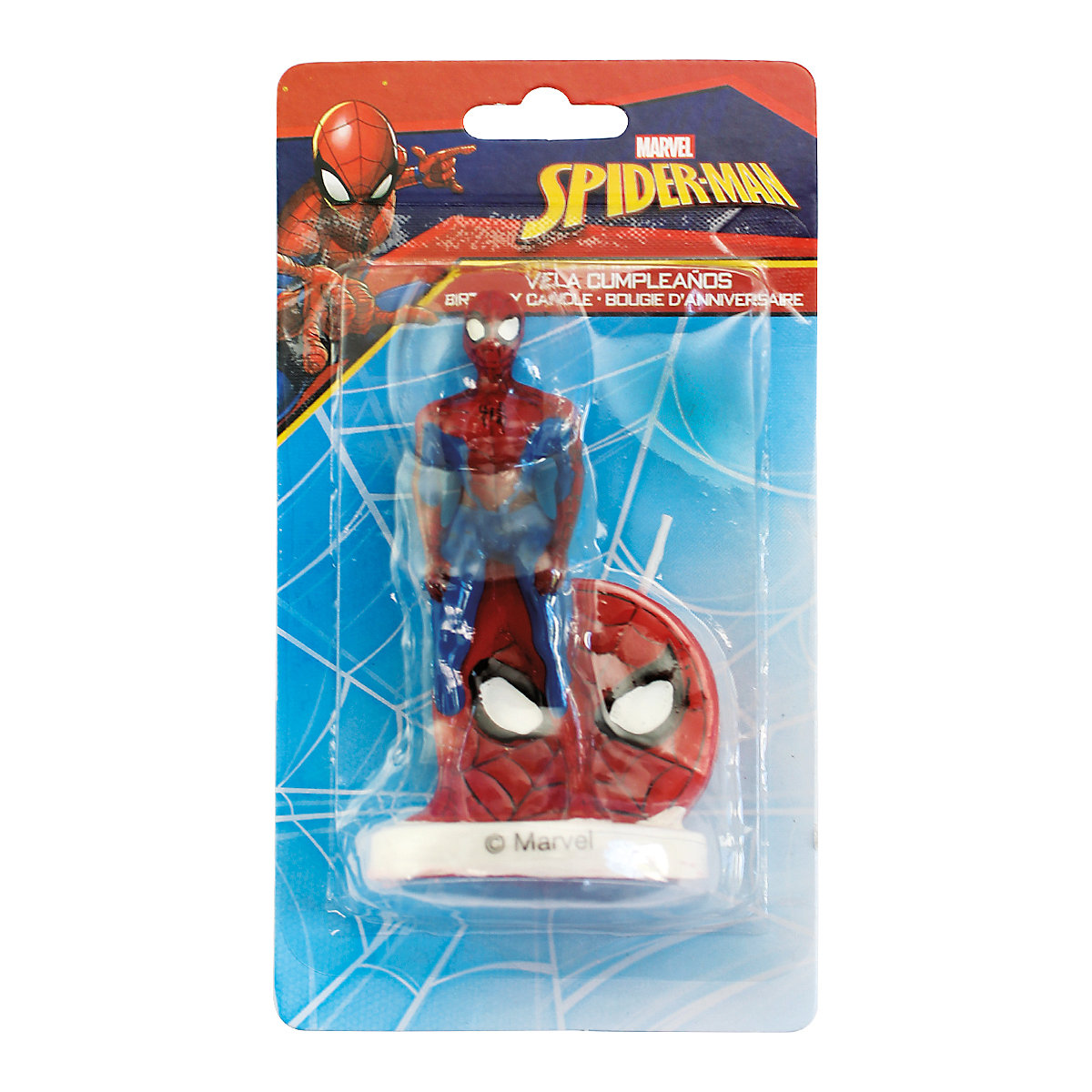 3D-Torten-/Kuchenkerze Spider-Man
