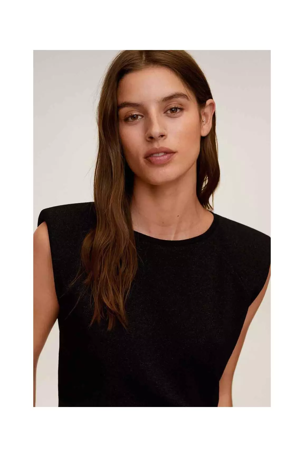 Mango Tops Femme couleur noir