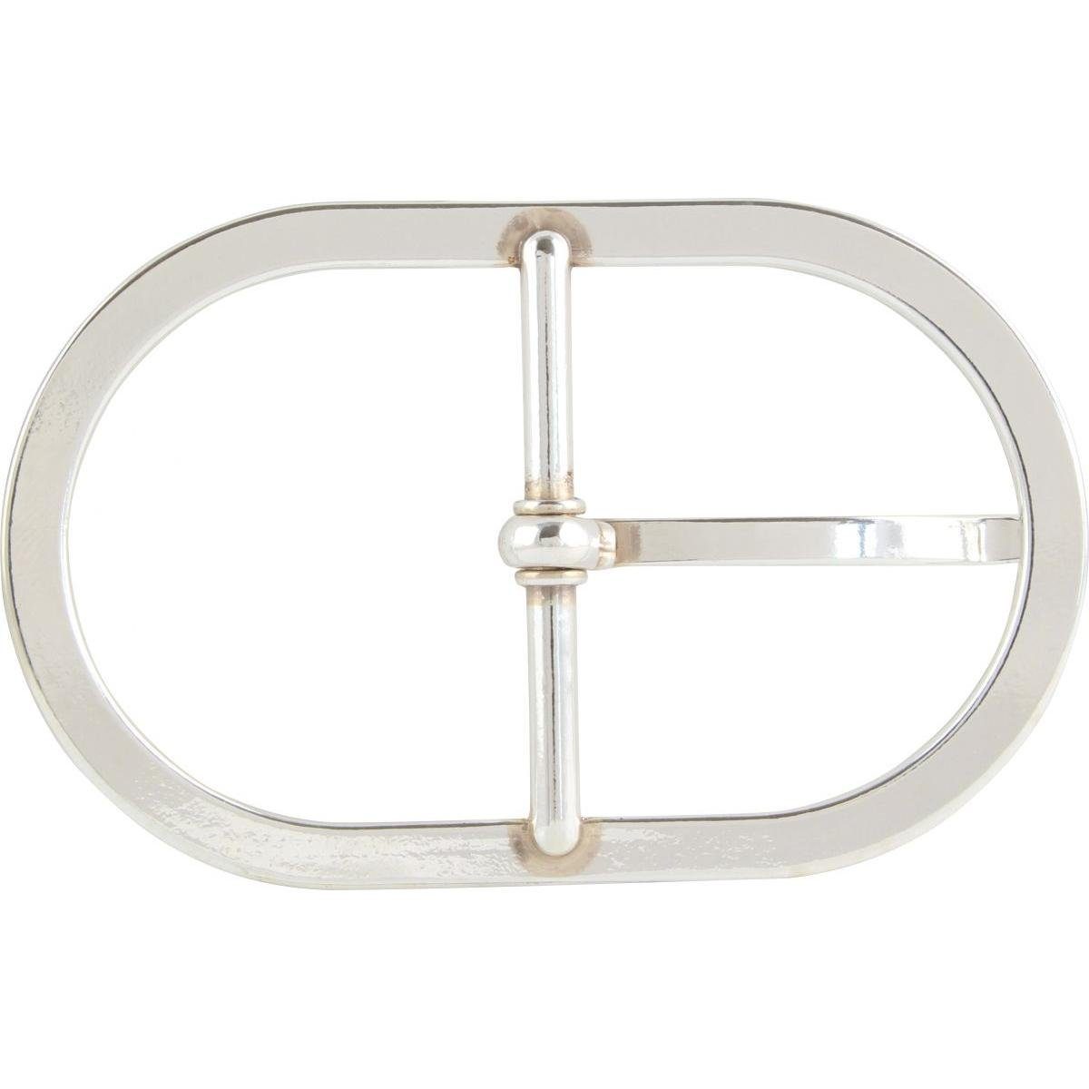 BELTINGER Gürtelschnalle Doubles 4,0 cm - Gürtelschließe 40mm - Dorn-Schließe - Gürtel bis 4cm