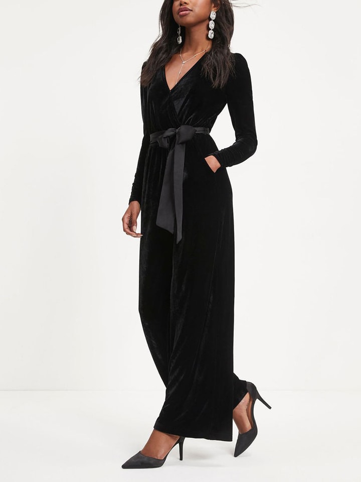 Milan Kiss Jumpsuit in Schwarz günstig kaufen