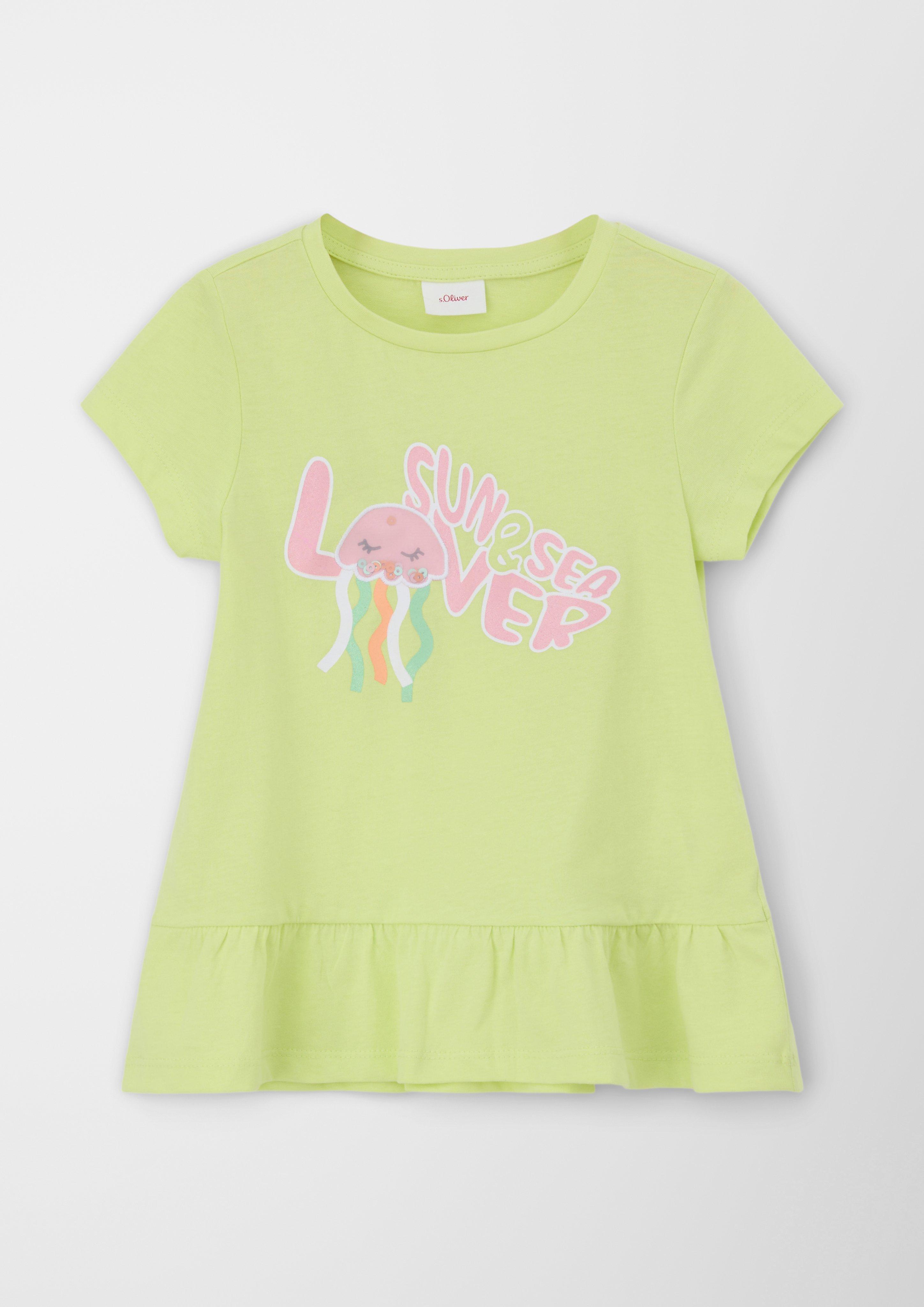 T-Shirt mit Glitzer-Effekt  2130570-7016