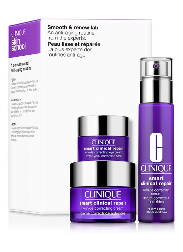 CLINIQUE Smooth & Renew Lab Set - hoitosetti