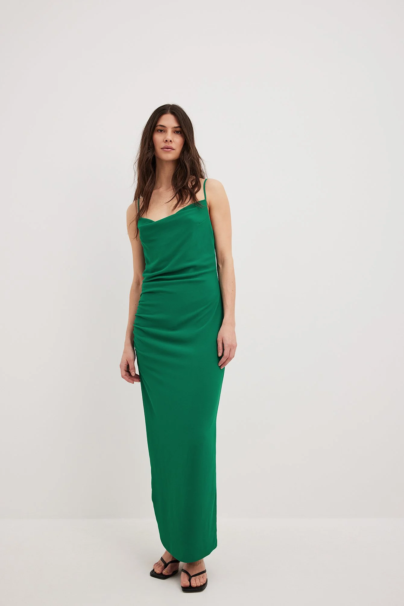 Chiffon Midikleid