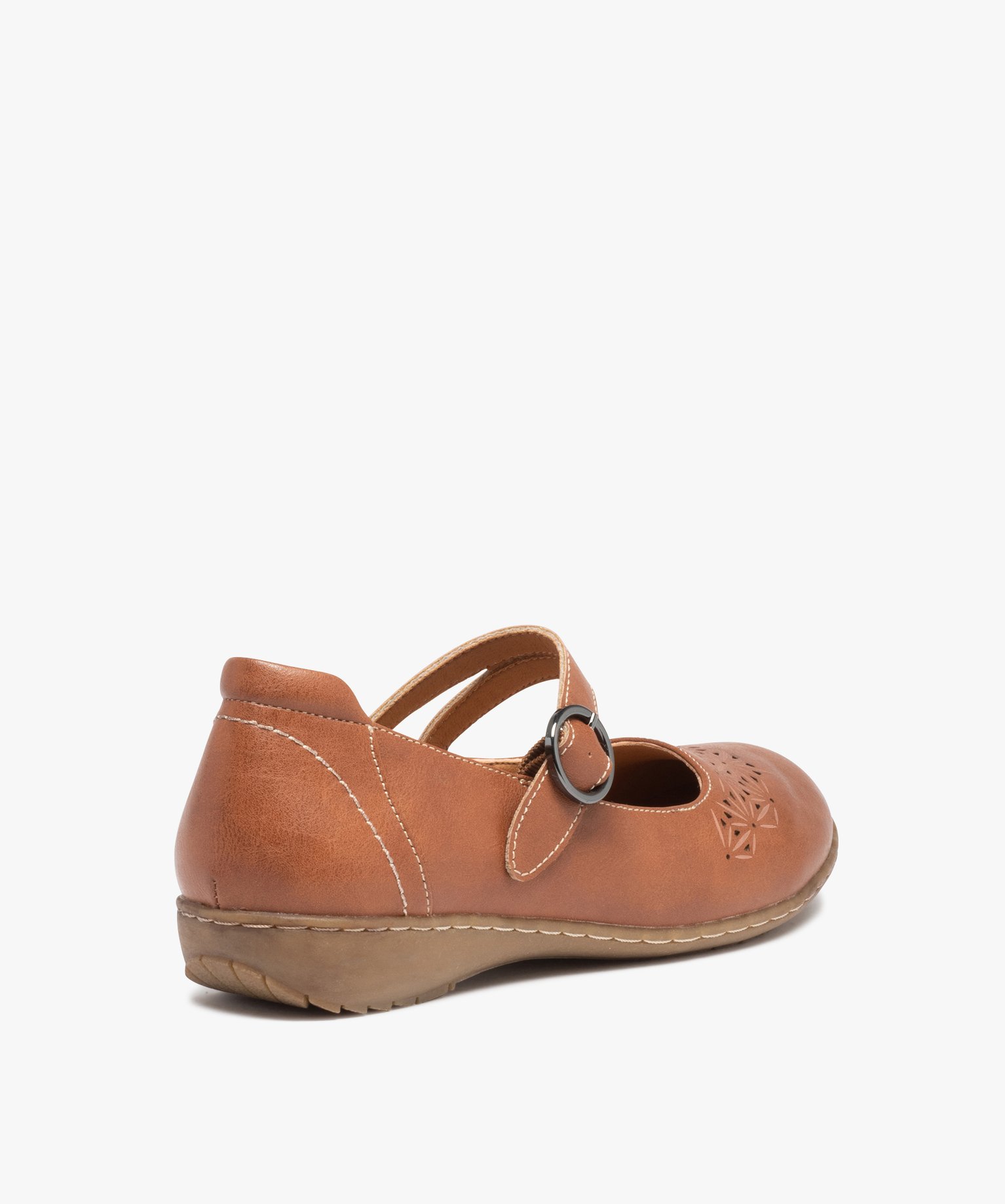 Babies femme à semelle amortissante et dessus ajouré camel | GEMO
