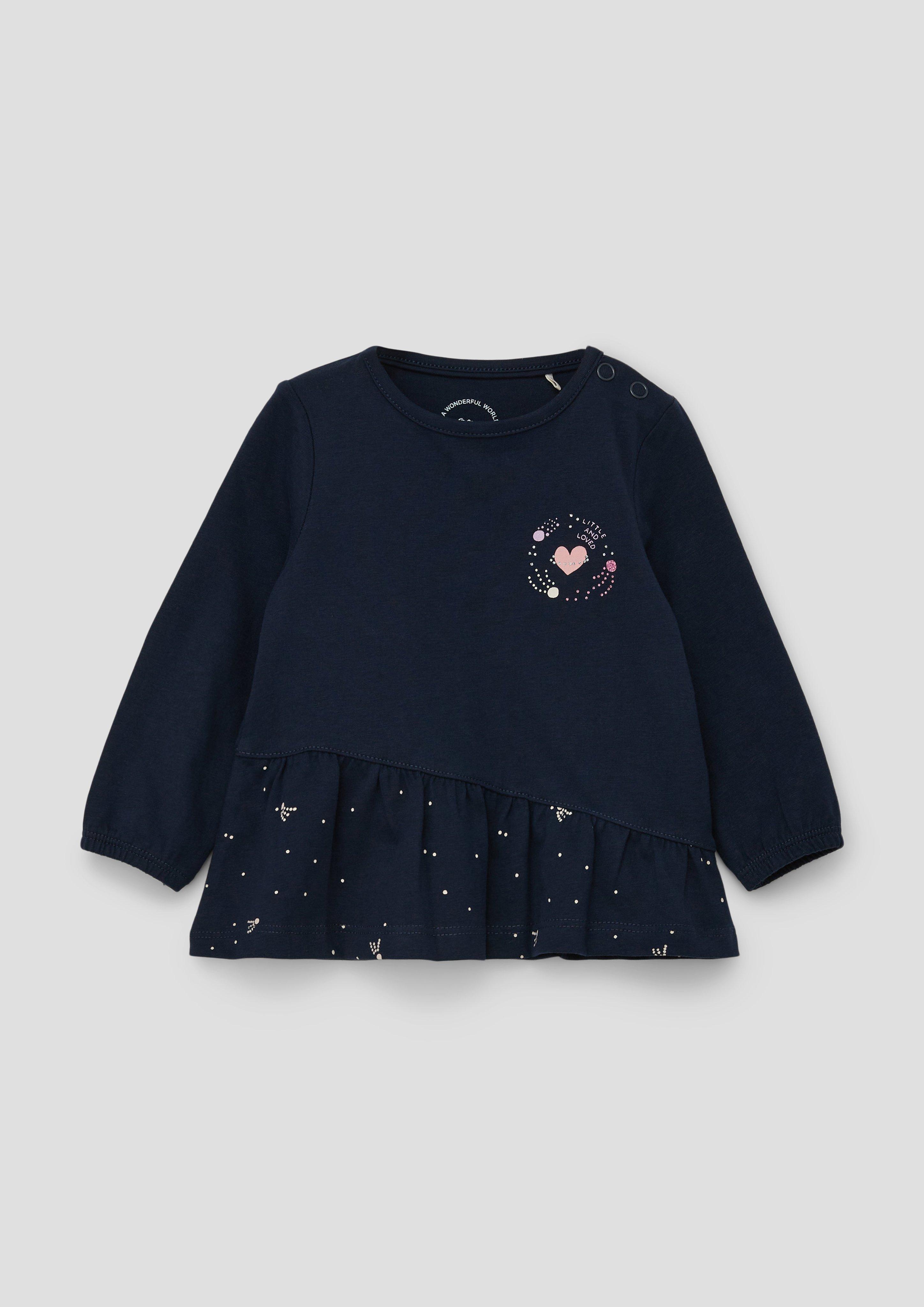 Longsleeve mit Volant  2137470-5952
