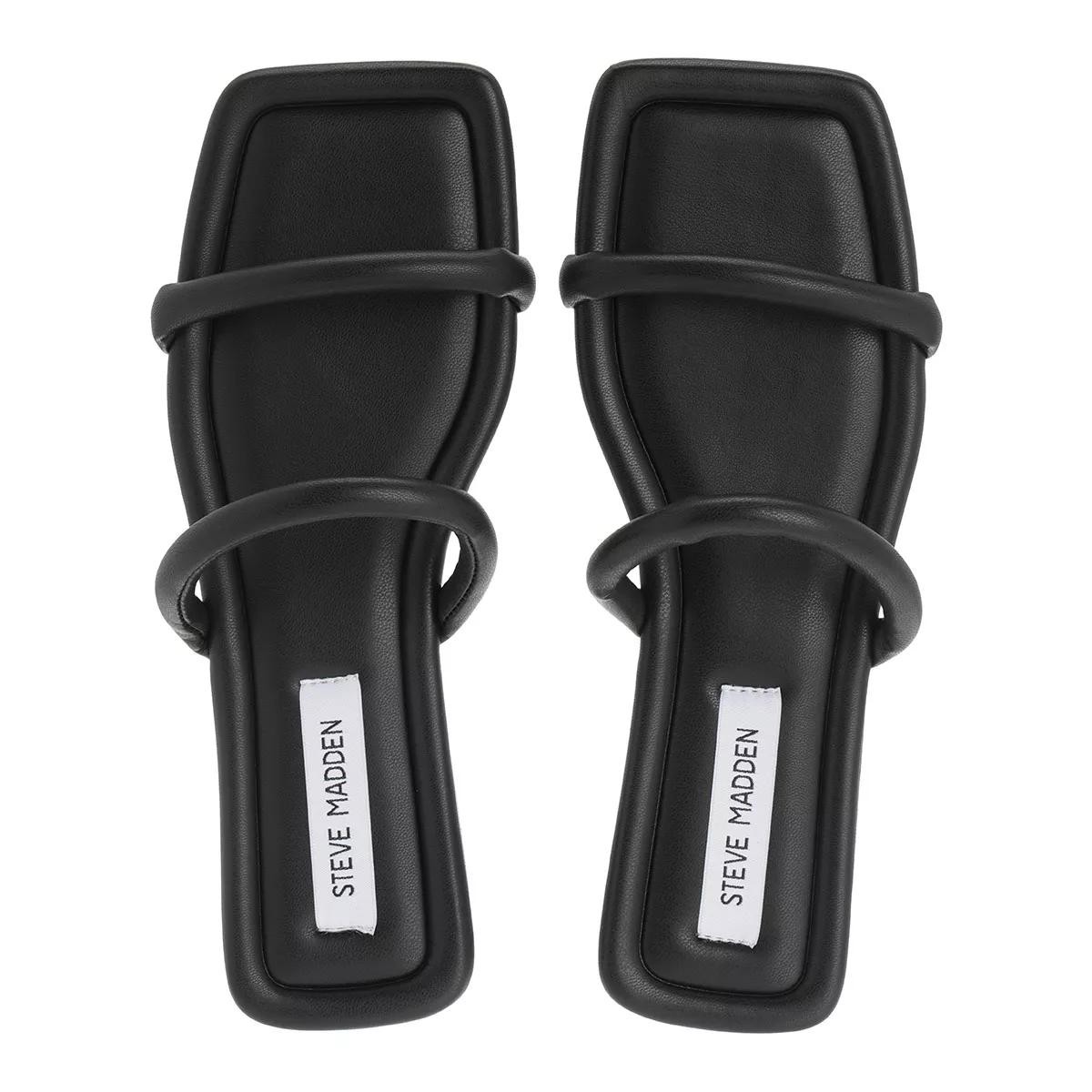 STEVEN MADDEN Komfort Sandalen schwarz Slide