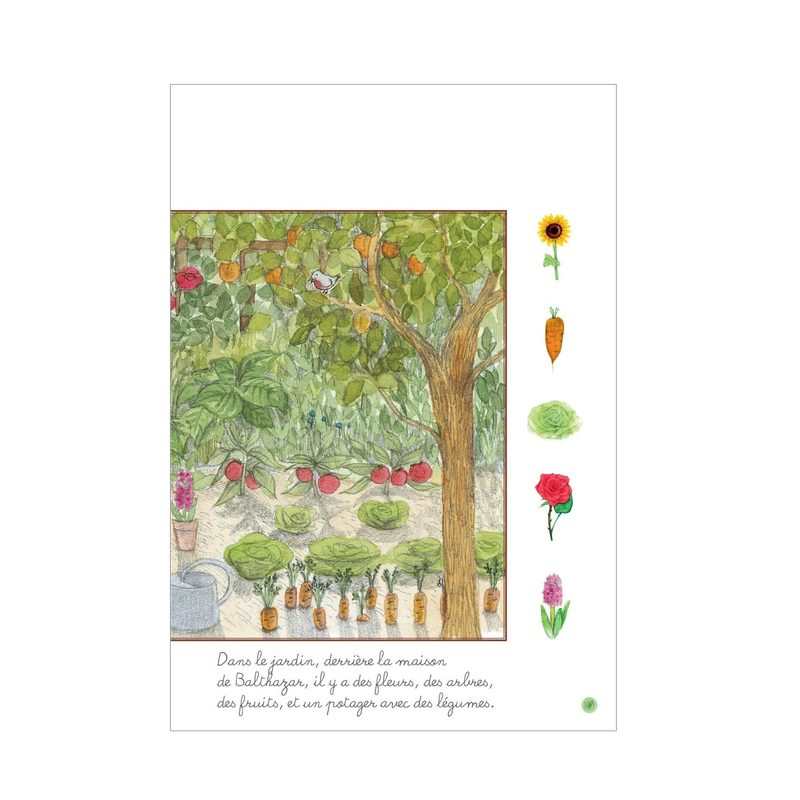 Livre L'imagier Montessori de Balthazar - Hatier