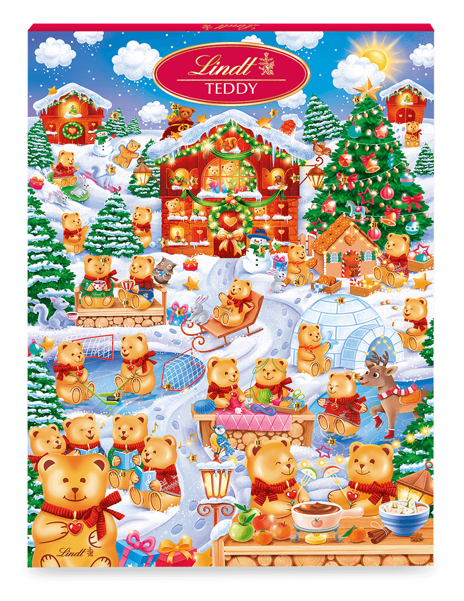 TEDDY Wimmelbild Adventskalender, 265g