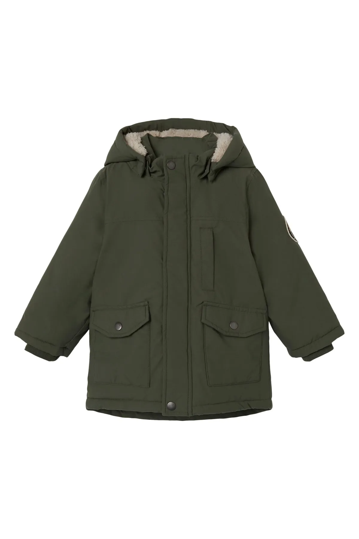 name ıt  Jacke - Metallisch - Regular Fit