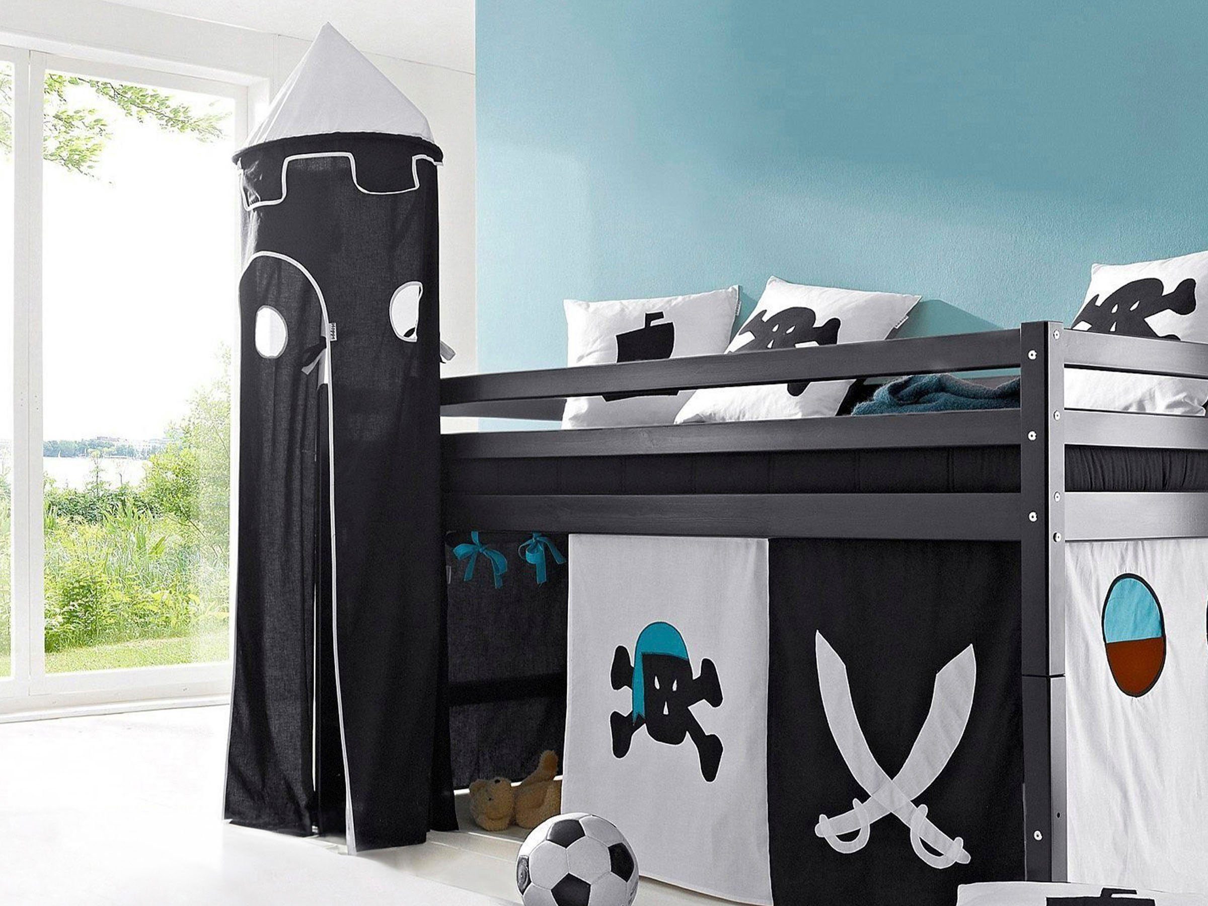 Hoppekids Bettturm Einhorn, Bettturm für Hochbett / Spielbett