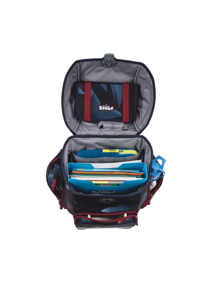 Scout Scout Genius Schulranzen-Set 4 teilig Exklusiv LED Gravity günstig kaufen onesize