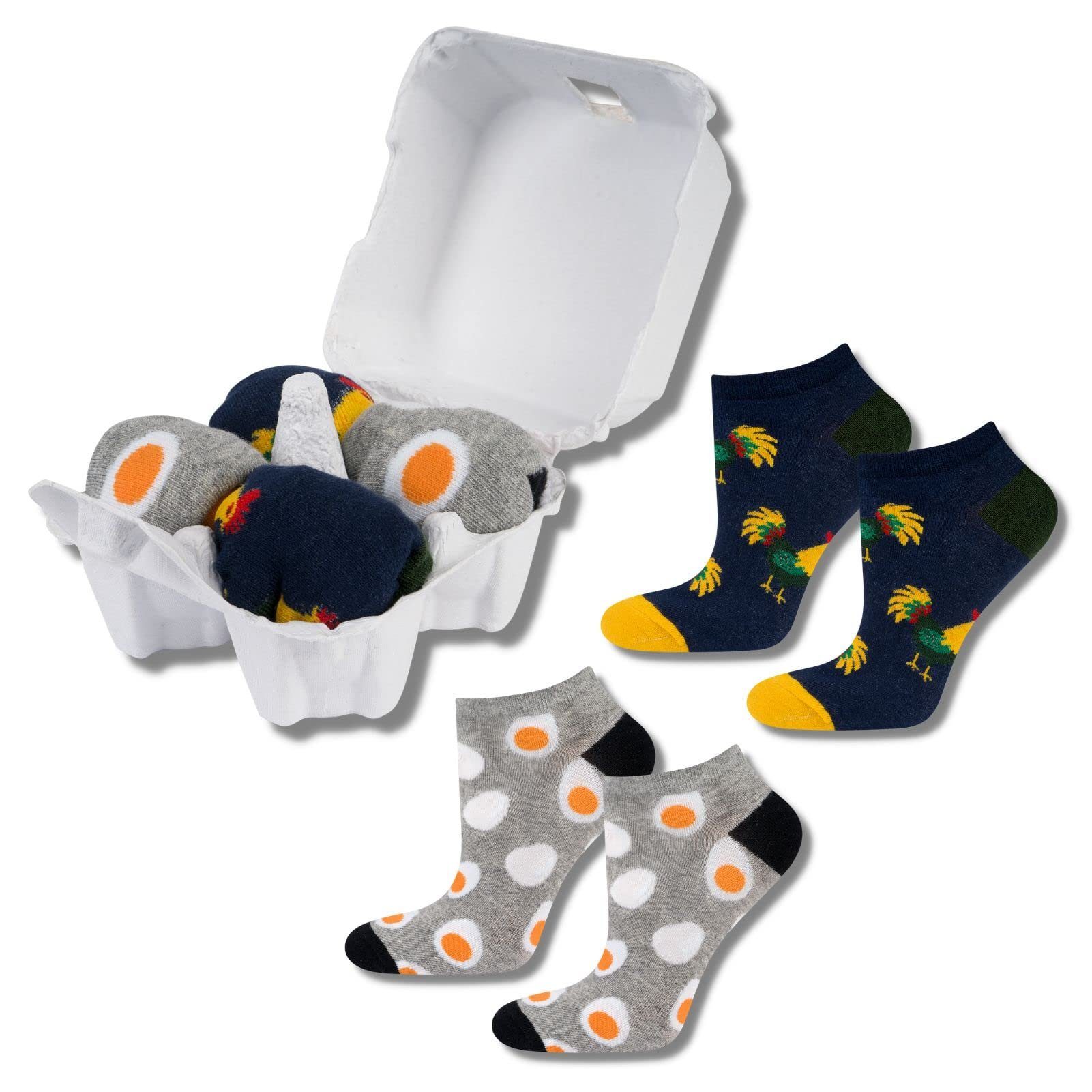 Soxo Socken Ostern Geschenke Für Männer (Box, 2-Paar, Set) Damen Socken Bunt 2 Größen