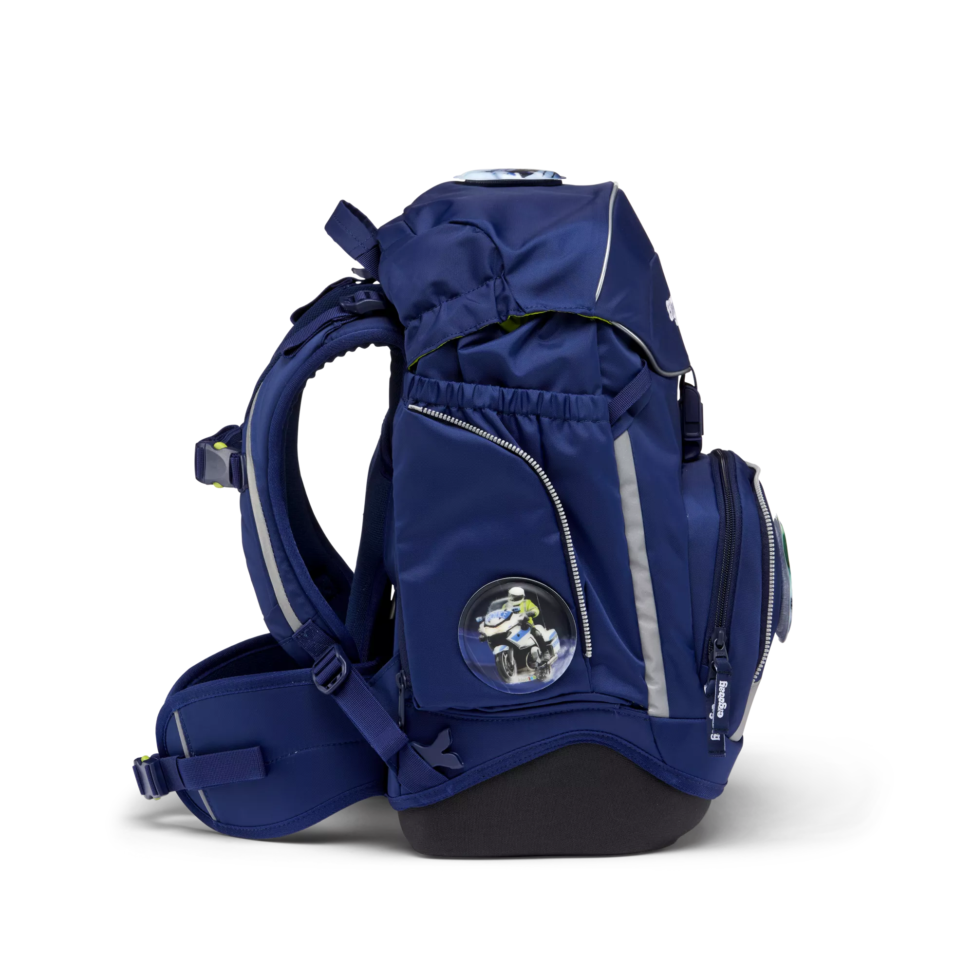 ergobag Schulrucksack-Set Blaulichtbär