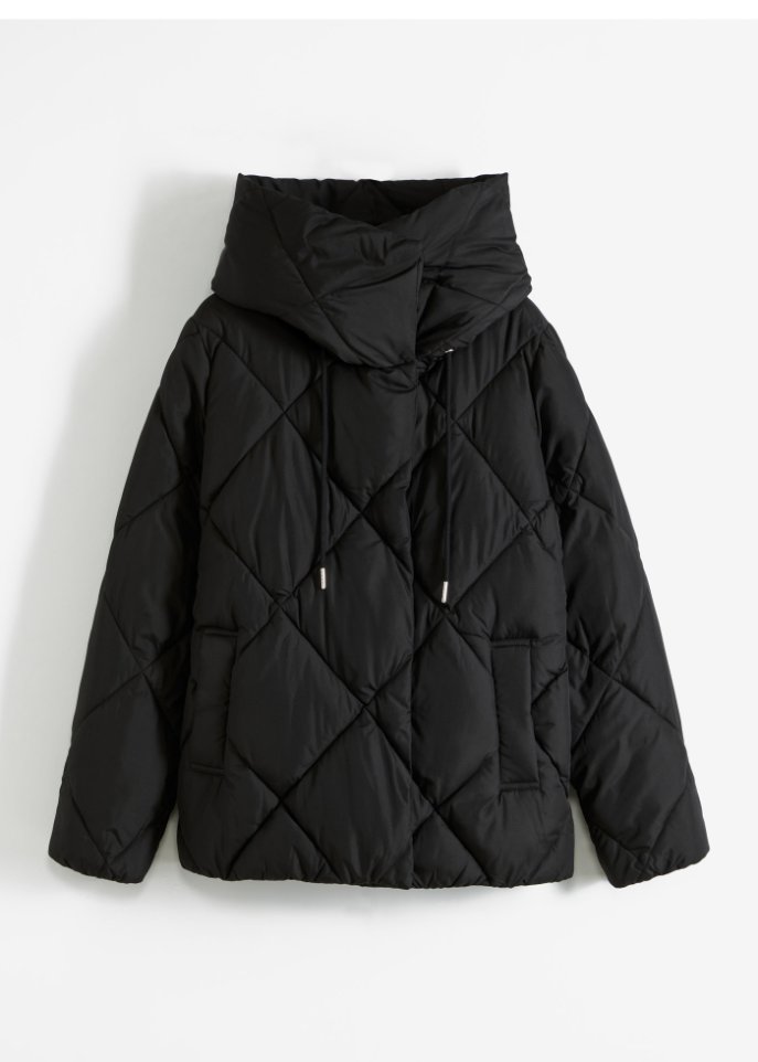 Steppjacke mit Kapuze