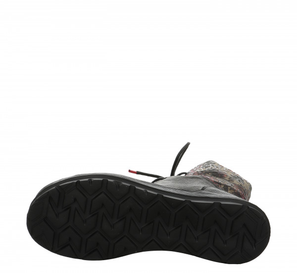 COMODA Schnürboots - Schwarz/Kombi