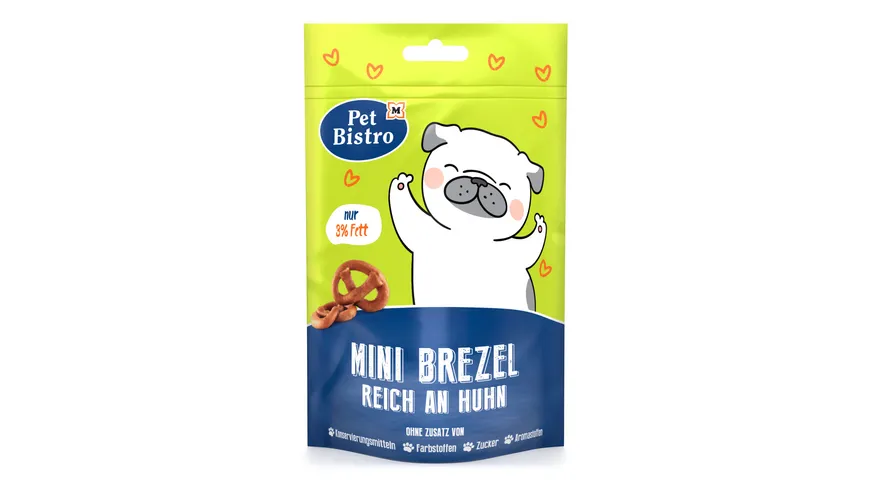 Pet Bistro Hundesnack Mini-Brezel 100 g