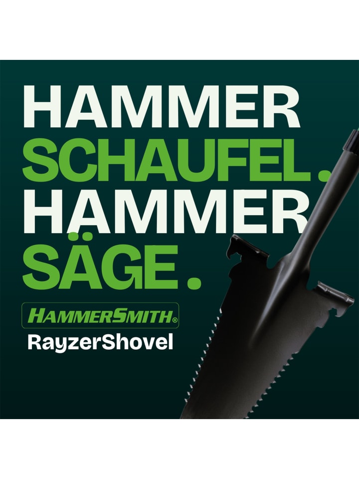 Hammersmith All-in-One Spaten RayzerShovel in Grün günstig kaufen onesize