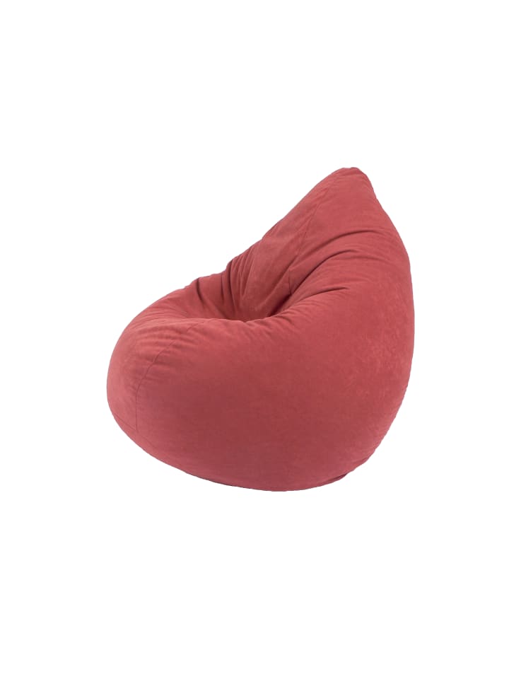 Linke Licardo Chillkissen Sitzsack Poly Noble 90 cm hoch in rost günstig kaufen onesize