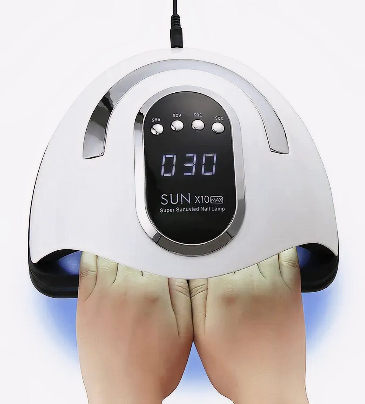 World of Nails-Design Lichthärtungsgerät LED UV Dual Lichthärtungsgerät, UV-Lampe, Nagellampe SUN X10 MAX 280W