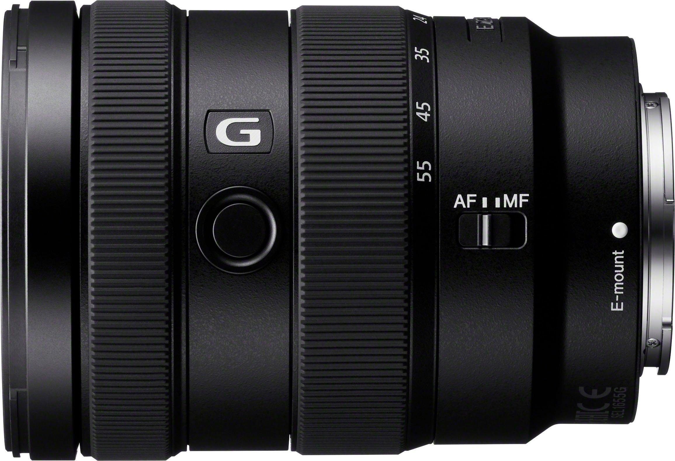 Sony SEL1655G E-Mount Standard Zoom Objektiv, (E 16-55mm F2.8 G, APS-C)