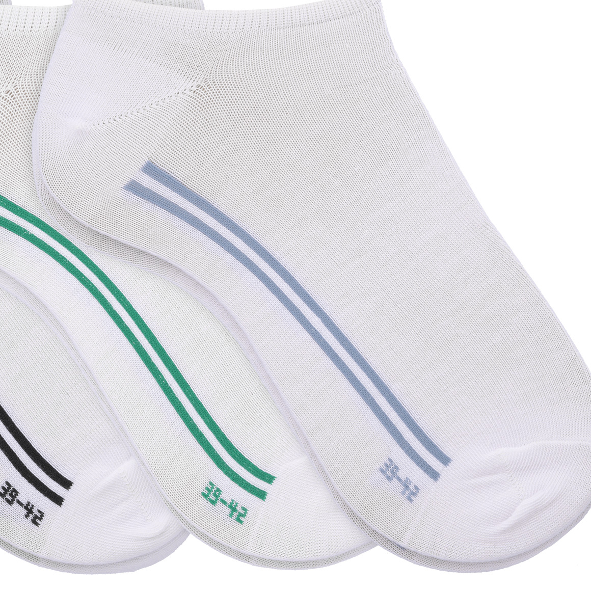 5 Paar Herren Sneaker-Socken mit Sortierhilfe