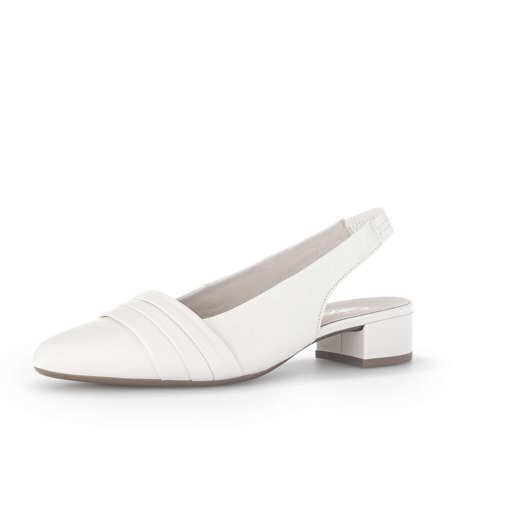 Gabor fashion Slingpumps weiß