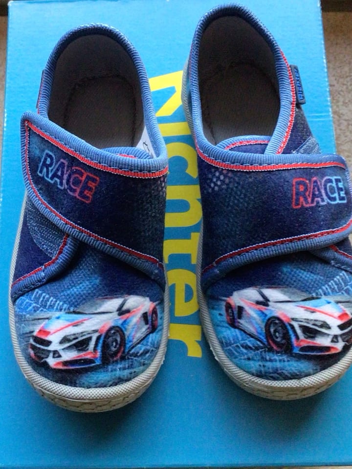 Richter Shoes Hausschuhe in Blau/ Türkis günstig kaufen 20