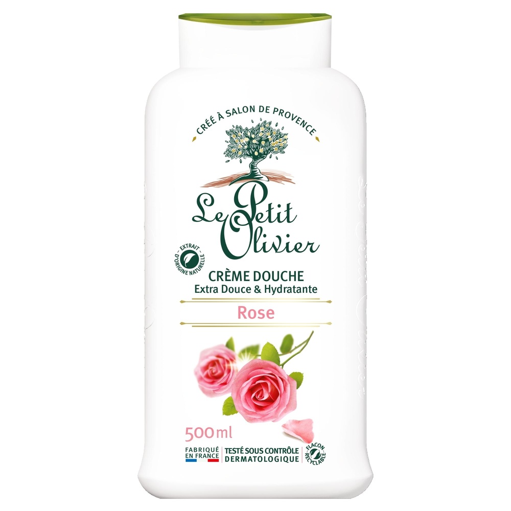 le petit olivier Crème Douche Rose Crème Douche Extra Douce & Hydratante