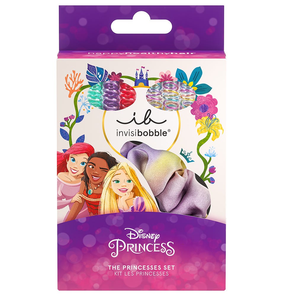 Invisibobble Kids Set Disney The Princesses 7 Stück