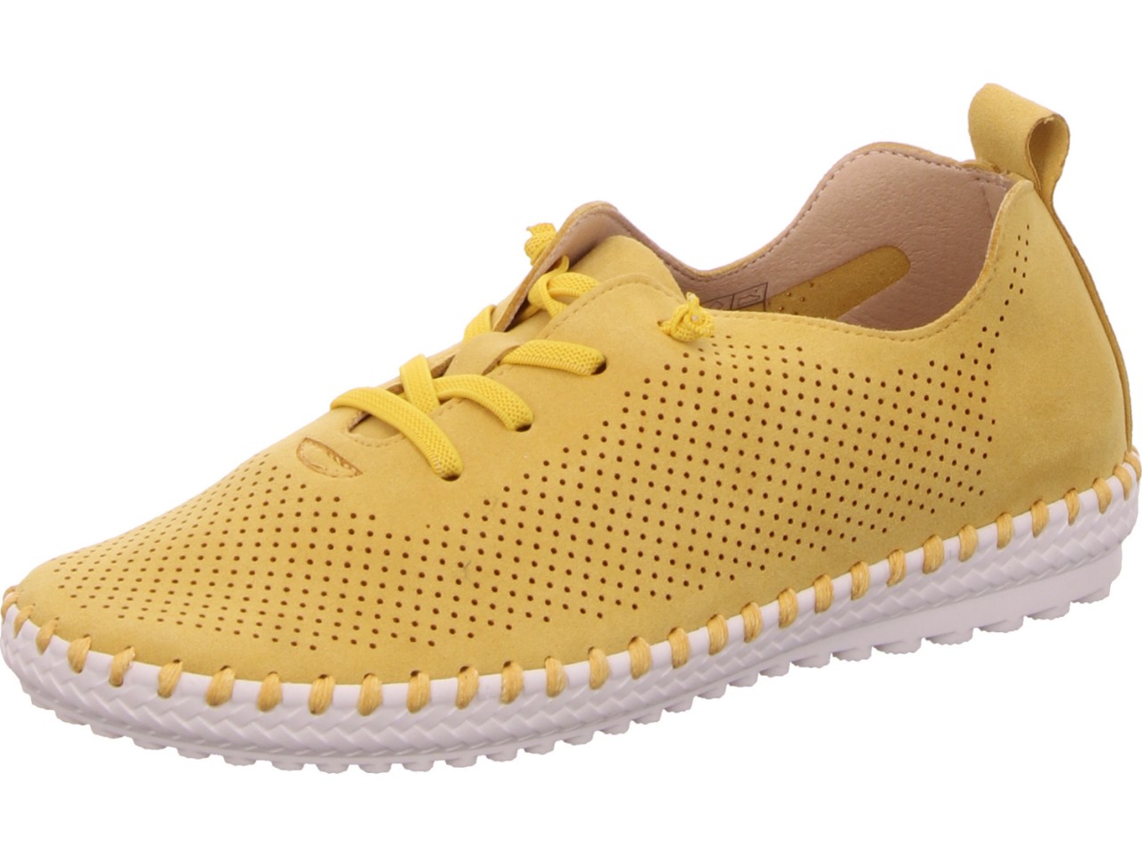 DIVERSE Sportliche Slipper gelb