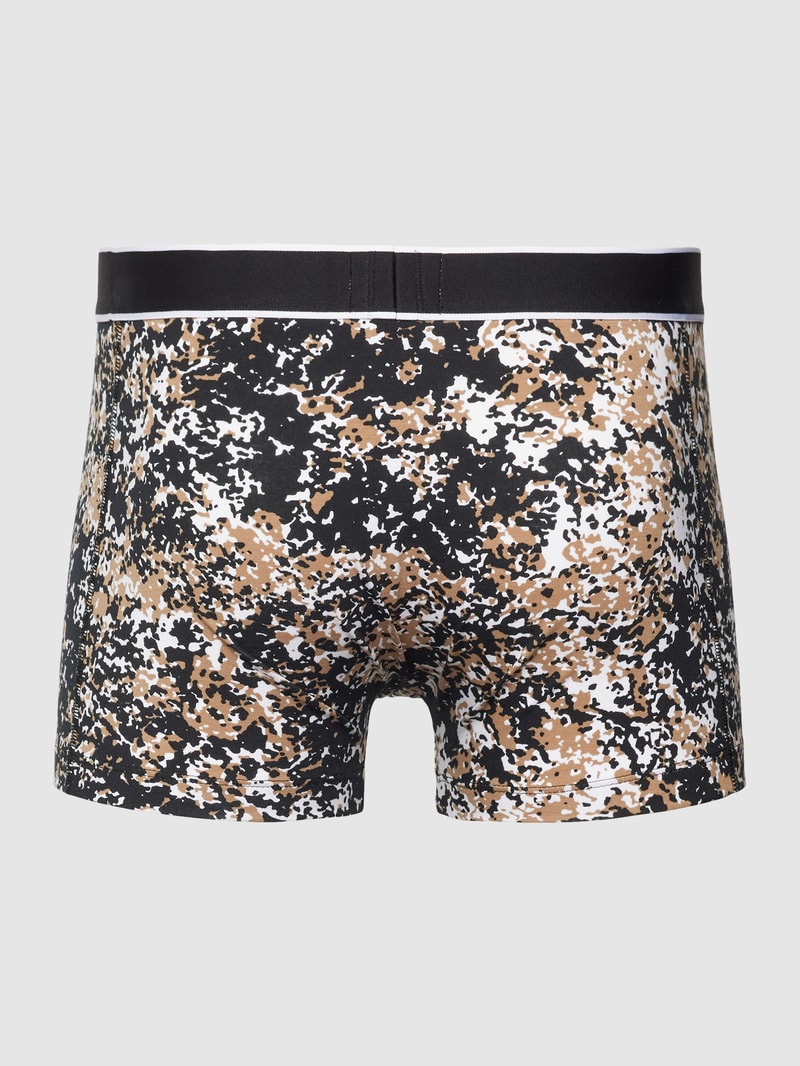 Trunks mit Allover-Muster in camel