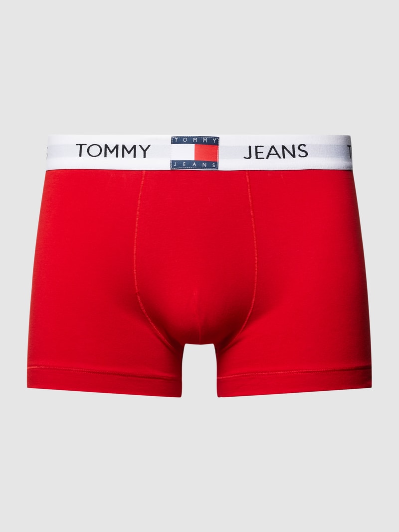 Trunks mit Label-Patch Modell 'HERITAGE' in rot