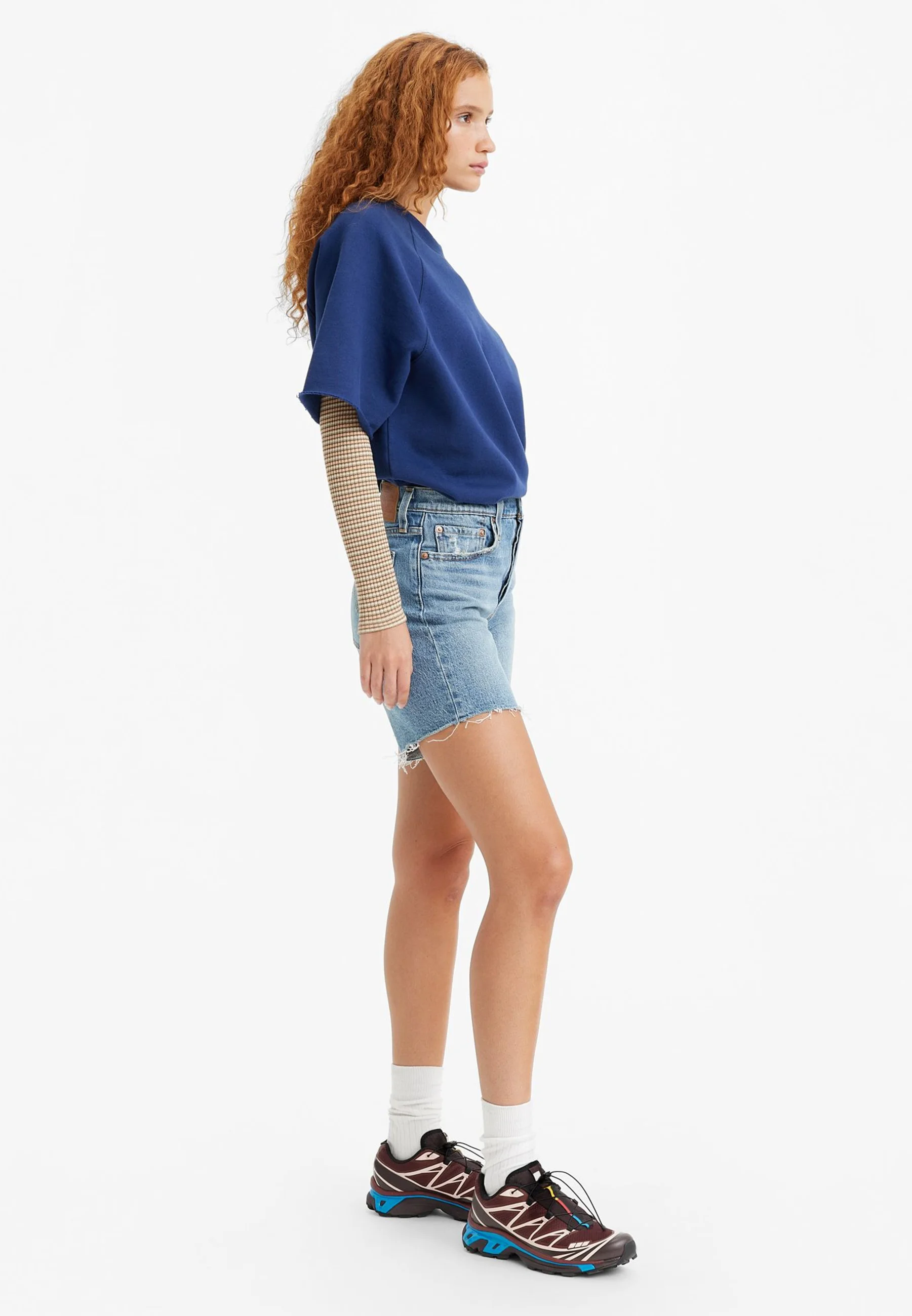 Levi's® 501® MID THIGH - Pantalones cortos vaqueros