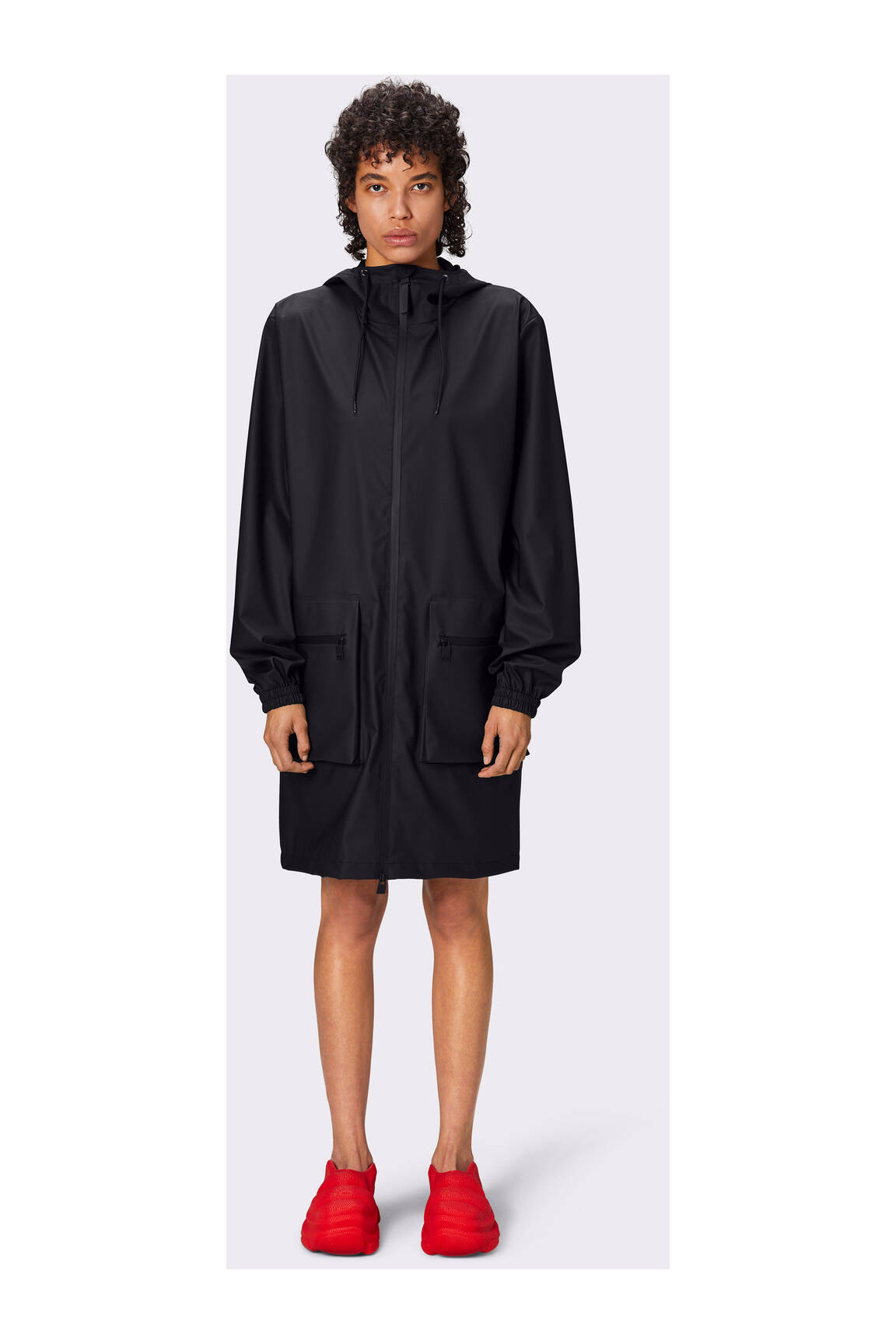 Rains Impermeables Trenchs Unisexe couleur noir