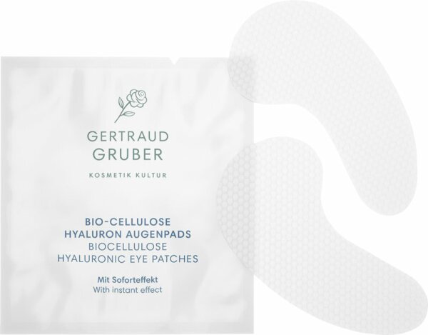 Gertraud Gruber Bio-Cellulose Hyaluron Augenpads Augenpads