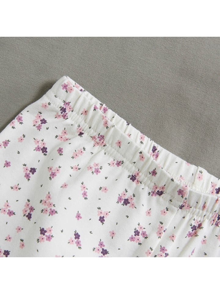 CeLaVi Pyjama in Khaki/ Weiß günstig kaufen