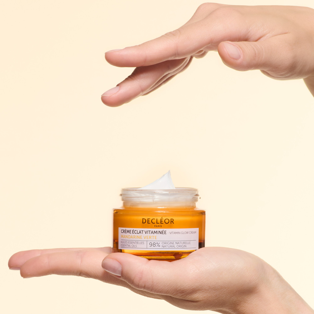 Decléor CREME ECLAT VITAMINEE MANDARINE VERTE Crème visage anti-rides booster d'éclat
