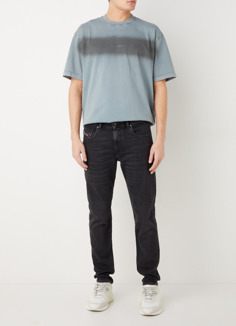 Blugi Diesel D-Strukt slim fit, culoare spălată