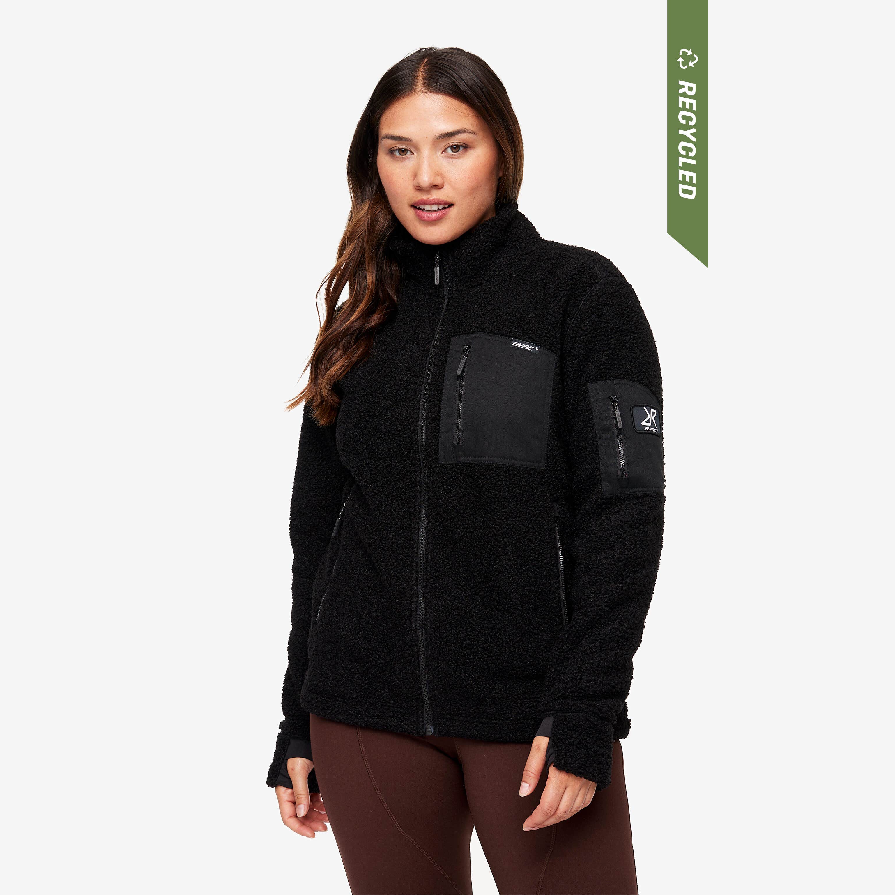 Bigfoot Pile Fleece Femme Jetblack